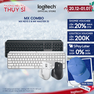  Combo Bàn phím không dây Bluetooth Logitech MX Keys S và Chuột không dây MX Master 3s 