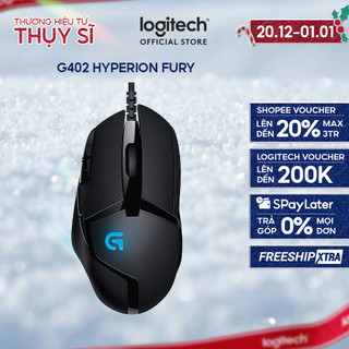  Chuột gaming có dây Logitech G402 Hyperion Fury FPS - Theo dõi tốc độ cao 8 nút lập trình 