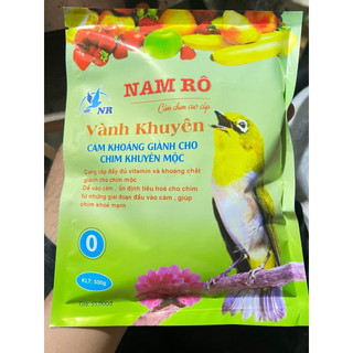  Cám Mộc Khuyên Nam Rô gói 500g Cám chim vành khuyên cao cấp dùng cho chim mộc dưới 8 tháng lồng 
