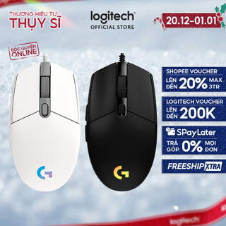  Chuột gaming có dây Logitech G203 Lightsync - Tùy chỉnh RGB 6 nút lập trình nhẹ 
