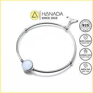  Lắc Tay Bạc 925 Hanada Đá Phối Đuôi Cá 0265 0293 H13 