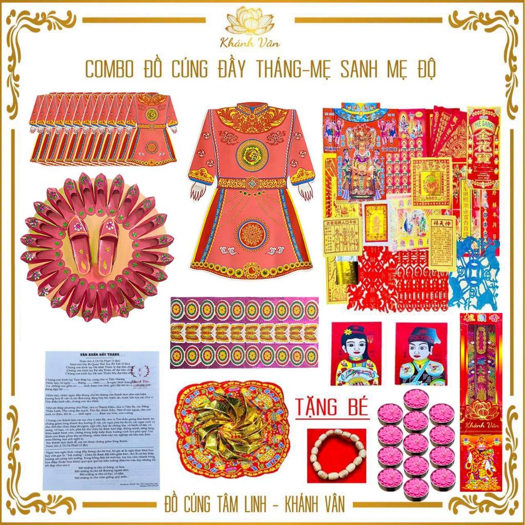 BỘ CÚNG 12 BÀ MỤ ĐẦY THÁNG, THÔI NÔI (có kèm văn khấn)