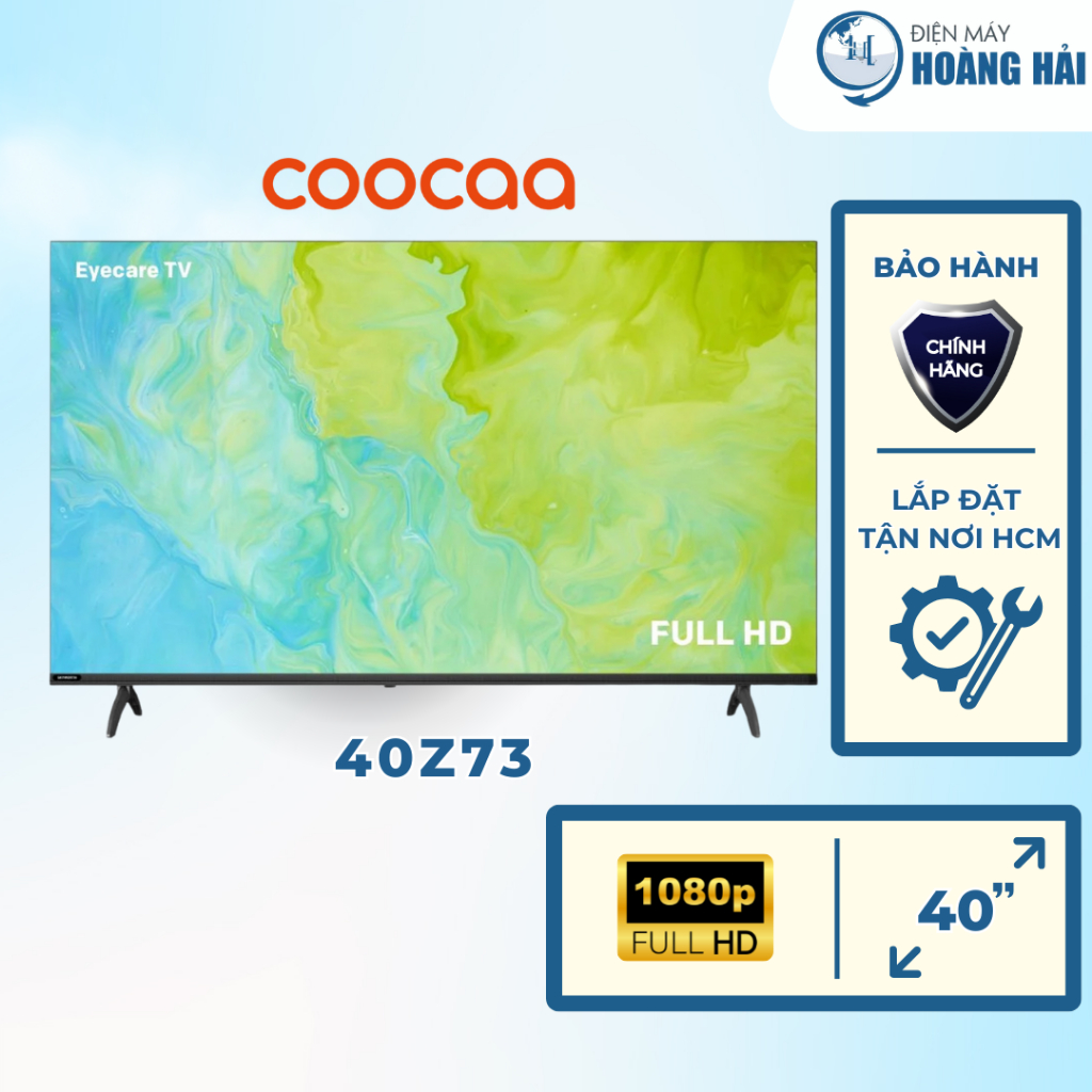 40Z73 | Google Tivi Coocaa Full HD 40 inch 40Z73 - Hàng chính hãng