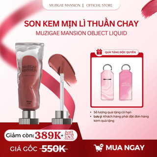  Son Kem Thuần Chay Muzigae Manson Objet Liquid Chính Hãng Mịn Lì Lâu Trôi 6ml 