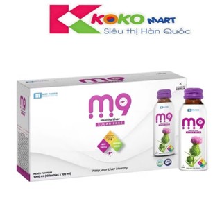 Nước mát gan, giải rượu bia M9 Hàn Quốc -Hộp 10 chai 100ml