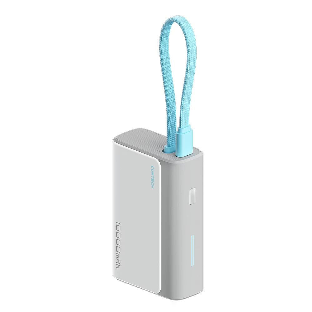 Pin dự phòng Cuktech CP13 10.000mAh Power Bank 33W PD3.0/PPS/QC3.0/QC (cáp Type-C Build-In) – LPB100