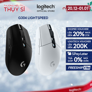  Chuột gaming không dây Logitech G304 - nhẹ 6 nút lập trình onboard memory pin 250h 