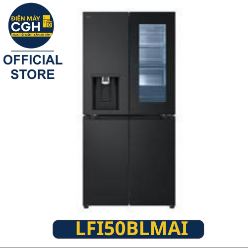 Tủ lạnh LG Inverter 508 lít Multi Door InstaView LFI50BLMAI
