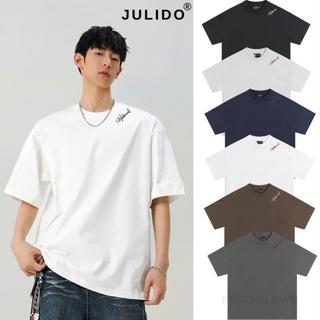  Áo cotton nam nữ  JULIDO chất liệu vải cotton cá sấu thoáng mát thấm hút mồ hôi 