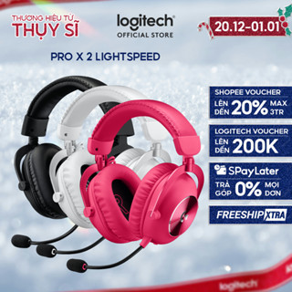  Tai nghe gaming không dây Logitech G Pro X 2 LIGHTSPEED Âm vòm DTS Bluetooth USB 