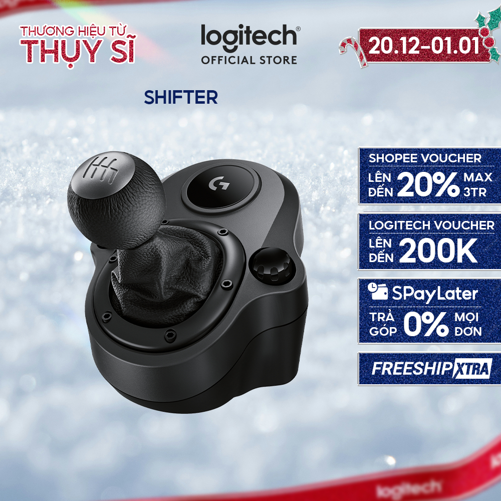 Cần số chơi game xe hơi Logitech SHIFTER