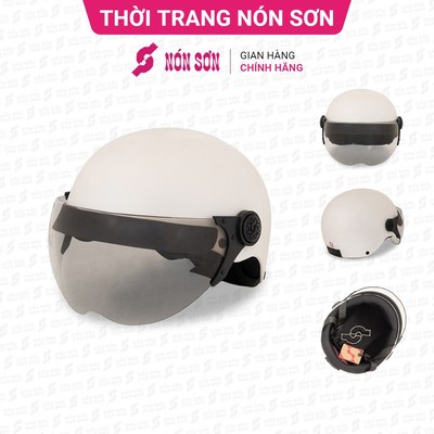 Mũ bảo hiểm có kính NÓN SƠN chính hãng BKP-TR128