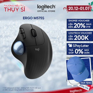  Chuột không dây Công Thái Học Logitech Ergo M575 | M575s -  Bluetooth USB 2.4Ghz Trackball 