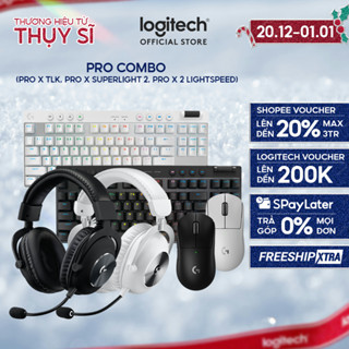  Combo chuột phím tai nghe Logitech G PRO Ver 2 - Chuột G PRO X SUPERLIGHT 2 Phím G PRO X TKL Tai nghe G PRO X 2 