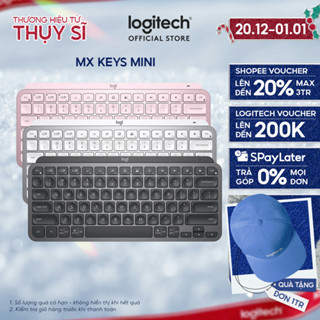  Bàn phím không dây Bluetooth Logitech MX Keys Mini - Nhỏ gọn Phím tắt thông minh 