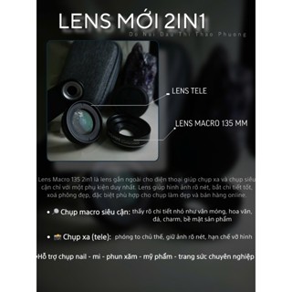LENS CAO CẤP (4K)/ LENS BLING / Lens 2in1