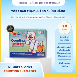   Hàng nhập khẩu Mỹ  Bộ ghép số numberblocks đếm số - Numberblocks Counting Puzzle Set - Learning Resources 