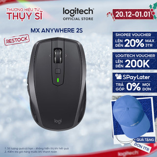  Chuột không dây Bluetooth Logitech MX Anywhere 2s - Nhỏ gọn pin sạc MacOS  Laptop  Không kèm USB  