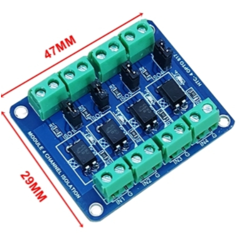 Mạch Opto Cách Ly 4 PC817 HTC
