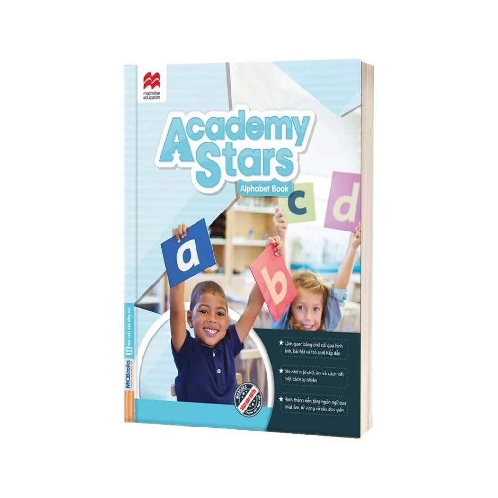 Sách -Academy Stars Pupil’s Book+ Alphabet Book (Sách học tiếng Anh Cambridge cho trẻ)