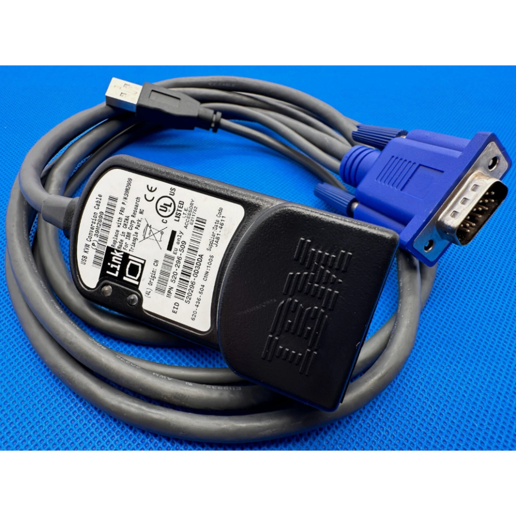 Cáp IBM USB KVM Conversion 39M2899 For KVM SWITCH IP IBM Length 1.5M