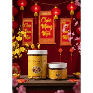 Mứt Gừng Sấy Đường Phèn, giảm ho, giải cảm và giúp ấm người