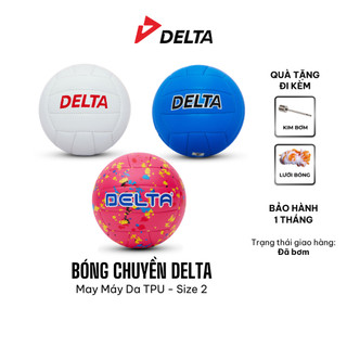  Bóng Chuyền Mini Trẻ Em DELTA Size 2 Chất Da TPU Siêu Mềm Nhẹ Êm Cho Bé Từ 1-3 tuổi DELTABC03 
