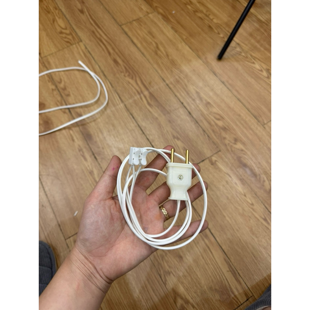 Phích cắm+ dây điện 1m,2m,5m + nối nhanh(sản phẩm shop tự làm)