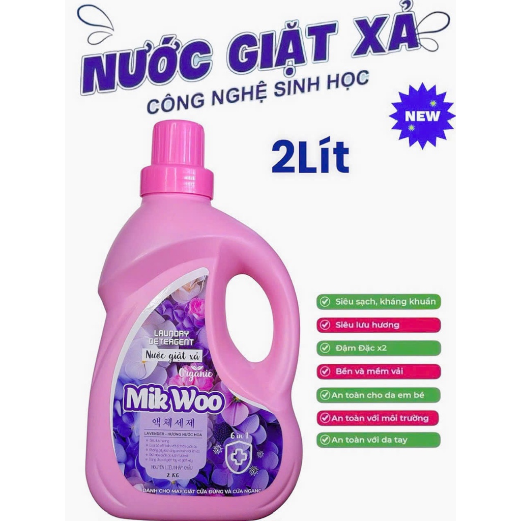 NƯỚC GIẶT MIK WOO 2L