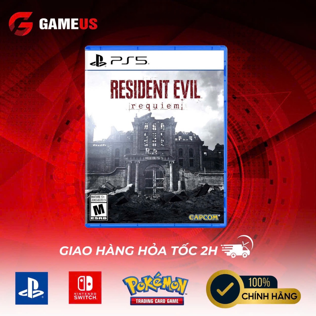 Đĩa Game PS5 : Resident Evil Requiem