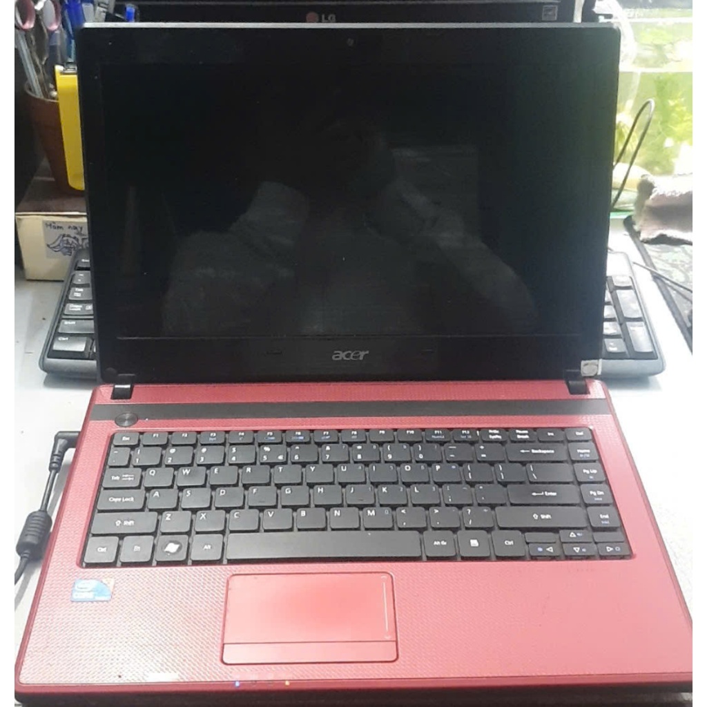 Xác Laptop Acer Aspire 4738 (i3-M370 ram không ổ không màn 14" trắng )