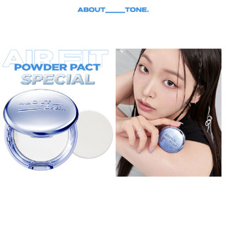  Phấn phủ dạng nén trong suốt mịn màng About Tone Air Fit Powder Pact 8g Blue Edition 