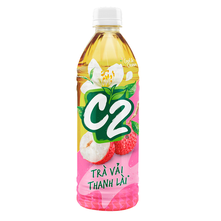 C2 Trà Vải Thanh Lài 455ml