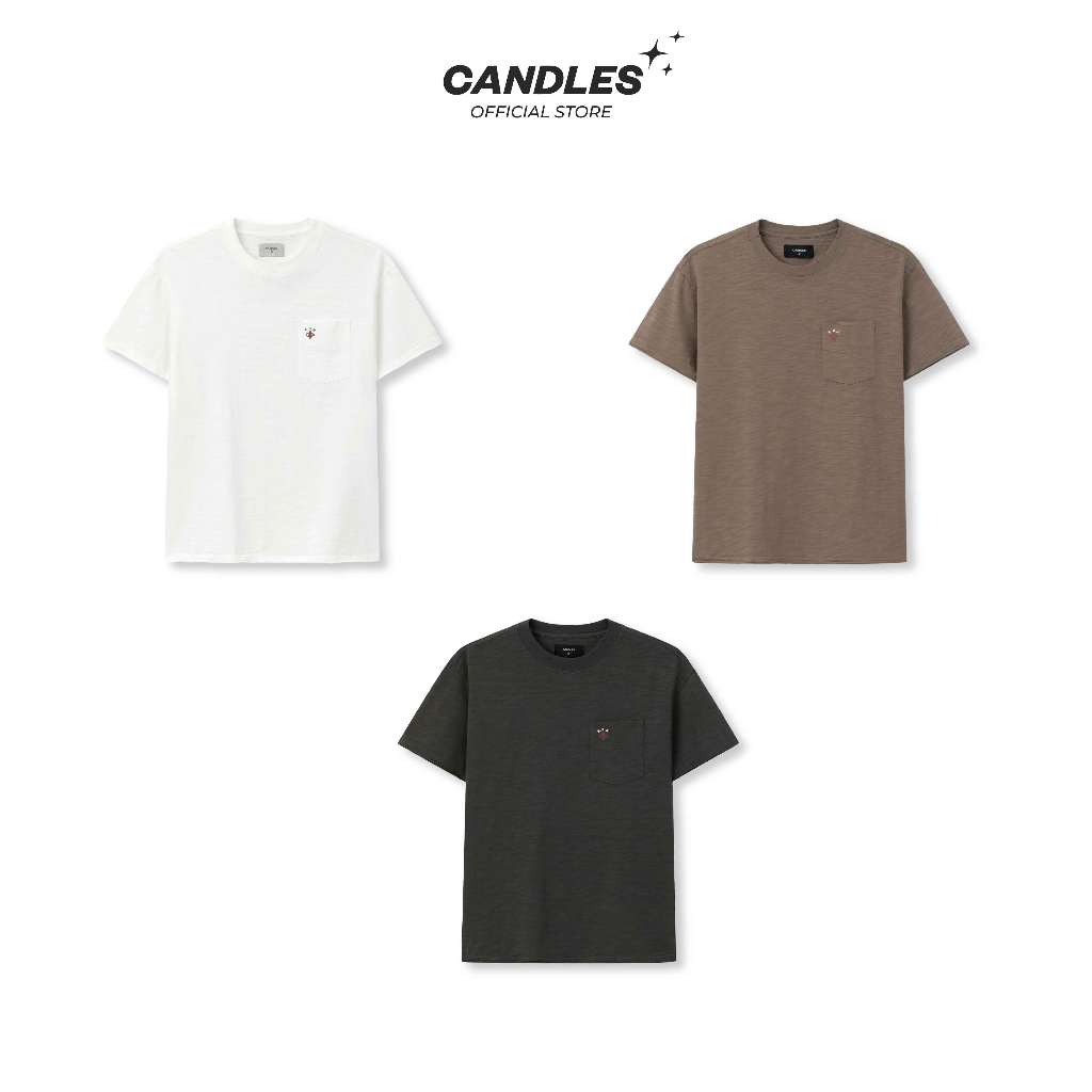 Áo Thun Candles Floral Logo Oversized Tee Unisex