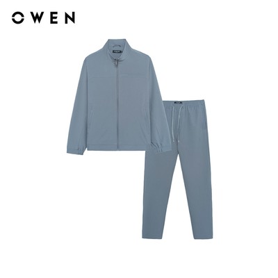 Owen - Bộ thể thao Regular Fit BTT256162 màu Xám chất liệu Polyspun spandex