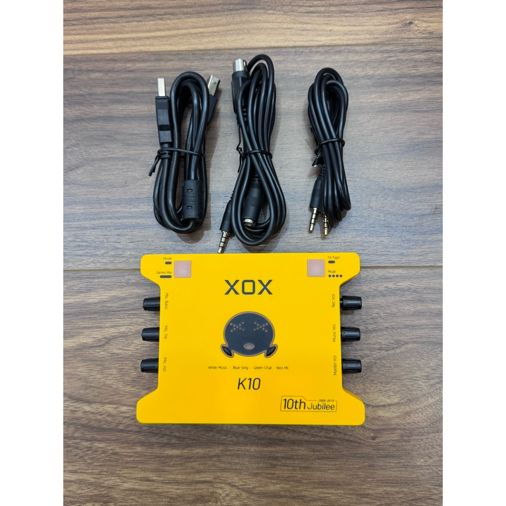 Suond card k10 LIVESTREAM BẢN 2025