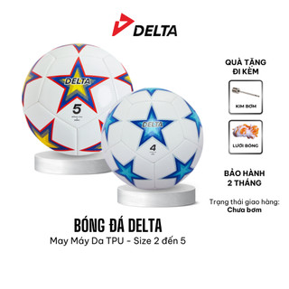  Bóng Đá DELTA CAMPO Size 2-5 May Máy FIFA Basic Da TPU Cỏ Nhân Tạo Cho Nhiều Độ Tuổi DELTACA07 