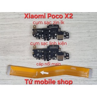 Cụm sạc , cáp nối main Xiaomi Poco X2 (cụm sạc zin lk/cụm sạc lk)
