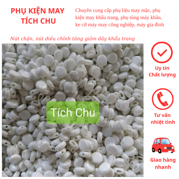 NÚT CHẶN KHẨU TRANG CÁC MÀU