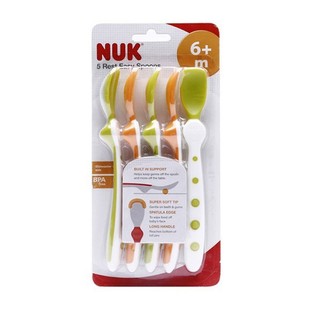 BỘ 5 THÌA MỀM DÀNH CHO BÉ NUK - NU78812
