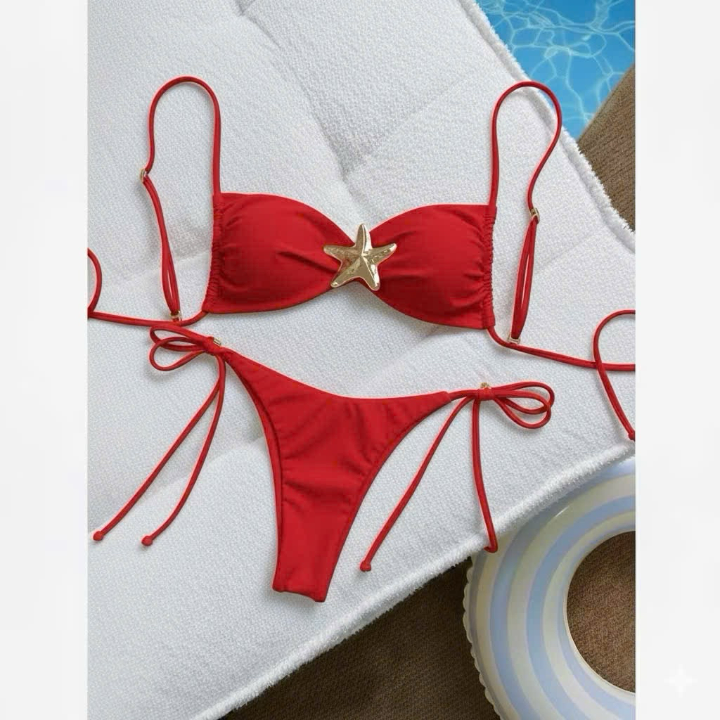 bikini 2 mảnh phụ kiên sao | BigBuy360 - bigbuy360.vn