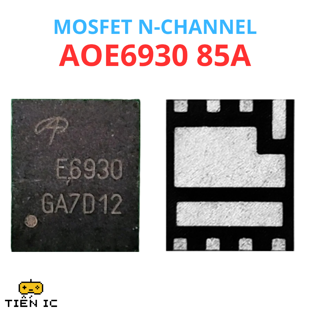 MOSFET AOE6930 E6930 6930 85A dual N-channel thay thế cho laptop - Hàng mới - TIẾN IC