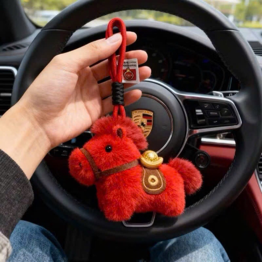 ( HÀNG SẴN SHIP HOẢ TỐC) Charm ngựa may mắn 2026-Chuẩn LOẠI 1 treo túi, móc khoá