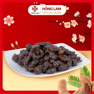  Ô mai  xí muội  me xào cay Hồng Lam dạng hộp. Có vị chua cay mặn ngọt 