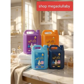  Sỉ COM BO 4 CAN  NƯỚC GIẶT PARI HƯƠNG HOA PHÁP CAN 5L Lưu ý link tặng 1 chai xịt vải khô 30k ạ  