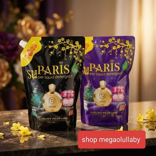  Combo 2 túi nước giặt xả paris  7,2 kg  - Mỗi túi 3,6 lít - Thơm nước hoa - Làm sạch nhanh 