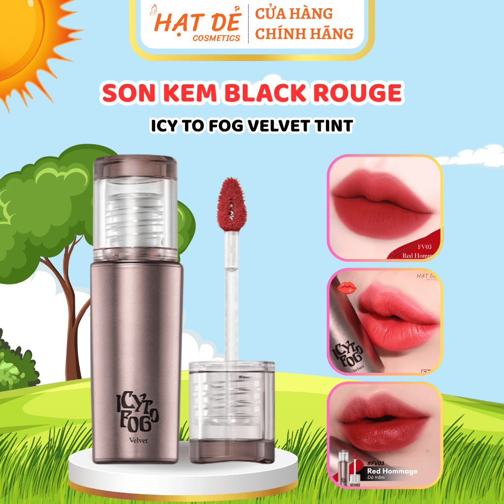 Son Kem Black Rouge Icy To Fog Velvet Tint FV03