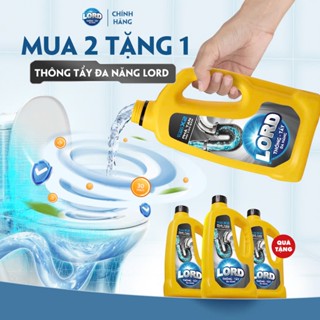 Gel Thông Tắc Cống Đường Ống Bồn Rửa Bồn Cầu Chậu Rửa Mặt Cực Mạnh LORD - Tẩy Rửa  Đa Năng 1KG