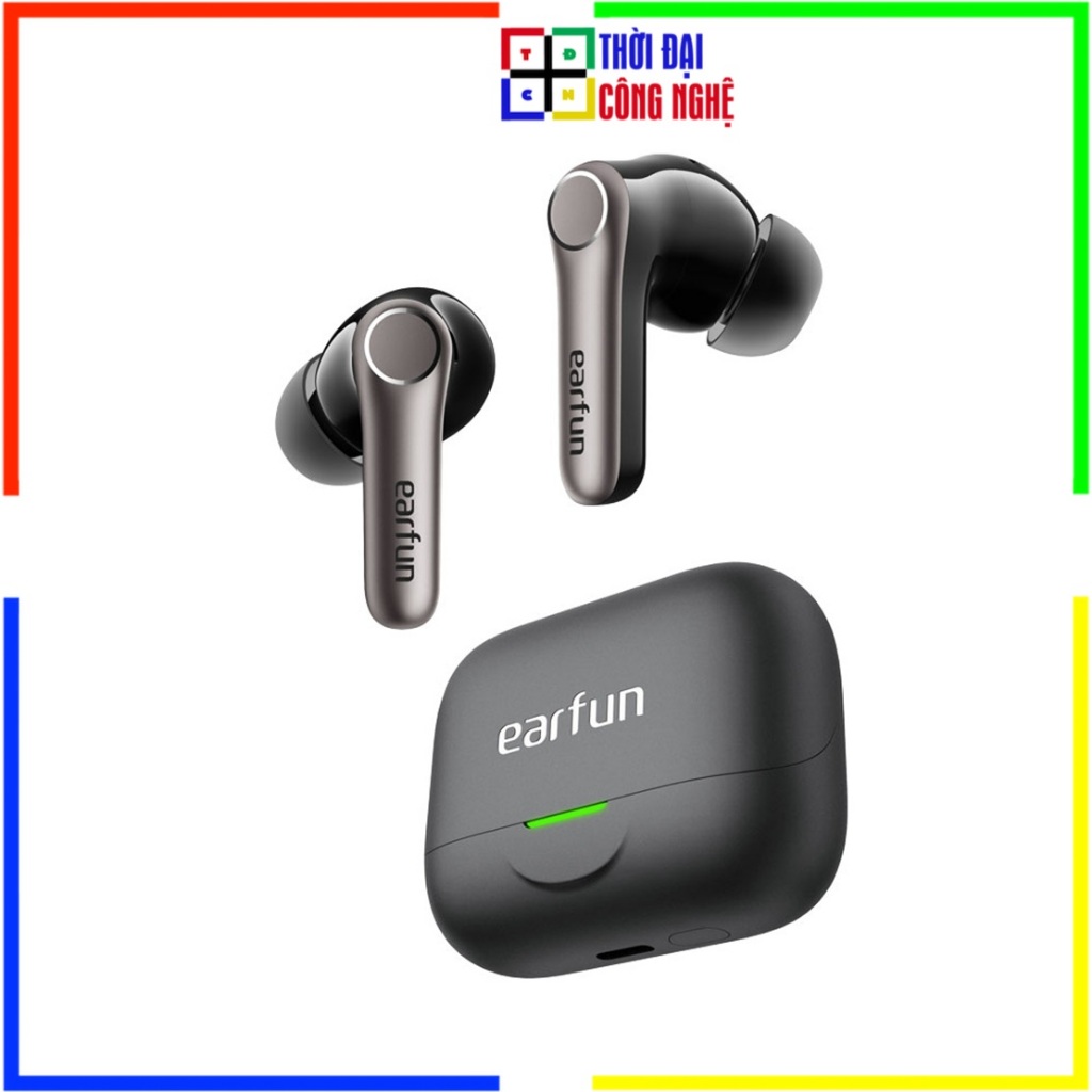 Tai Nghe Bluetooth Earfun Air Pro 4+ Plus - Chống Ồn ANC 50dB, Hi-Res Audio, LDAC, Pin 52H, Bluetooth 5.4, aptX - Bảo Hà | BigBuy360 - bigbuy360.vn