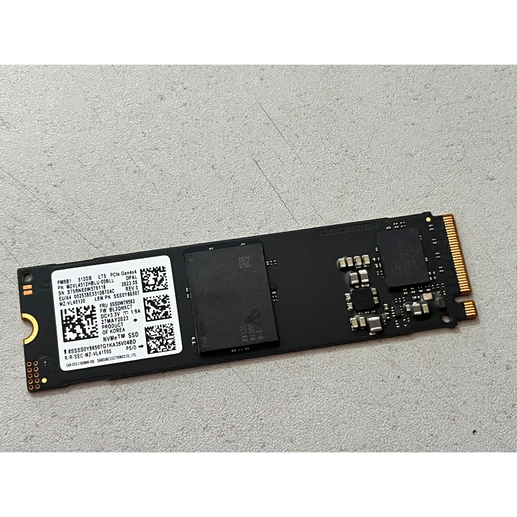 SSD Samsung PM9B1 NVMe 512GB  2280 (PCIe 4.0 x4) hàng zin theo máy chính hãng